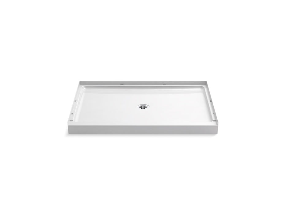 Sterling GUARD+ 48" x 34" Vikrell shower base, center drain - White