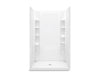 Sterling STORE+ 48" Vikrell shower back wall - White