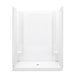 Sterling 72330100 STORE+ 60" x 34" Vikrell® Shower, Center Drain, White