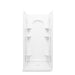 Sterling 72340100 Ensemble Curve 36" x 34" Vikrell® Shower, Center Drain, White
