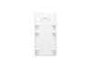 Sterling Ensemble 36" Vikrell shower back wall - White