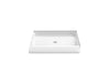 Sterling GUARD+ 42" x 34" Vikrell shower base, center drain - White