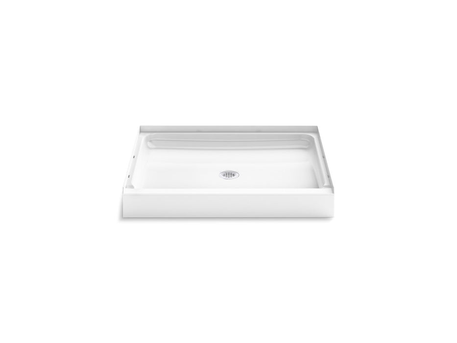 Sterling GUARD+ 42" x 34" Vikrell shower base, center drain - White