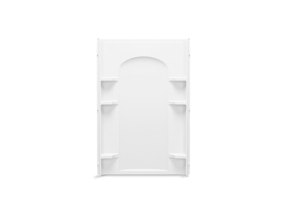 Sterling Ensemble 48" Vikrell shower back wall with Aging in Place backerboards - White