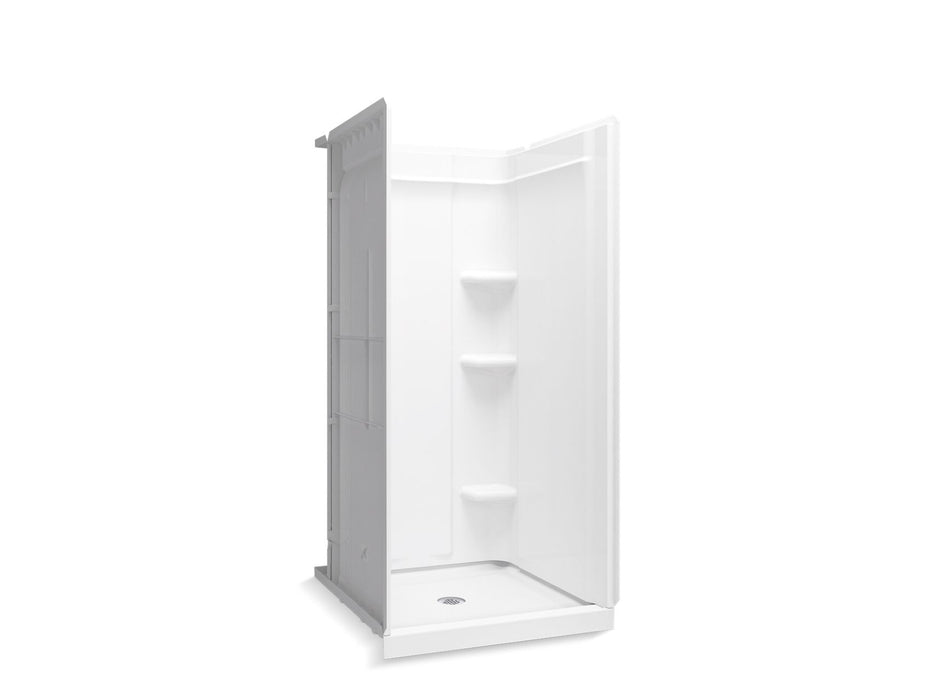 Sterling 72400100 Medley 36" x 34" Vikrell® Shower, Center Drain, White