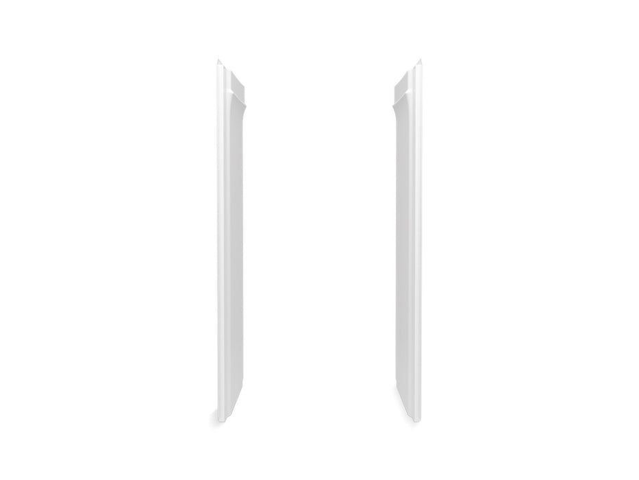 Sterling Medley 34" Vikrell shower end wall set with Aging in Place backerboards - White