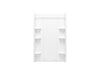 Sterling Medley 48" Vikrell shower back wall with Aging in Place backerboards - White