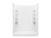 Sterling 72470126 STORE+ 60" x 30" Vikrell® Shower with Aging in Place Backerboards, Right Drain, White