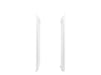 Sterling 72485106 Medley 36" Vikrell® Shower End Wall Set with Aging in Place Backerboards, White