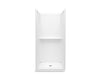Sterling 72500100 Traverse 36" x 34" Vikrell® Shower, Center Drain, White