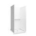Sterling 72500106 Traverse 36" x 34" Vikrell® Shower with Aging in Place Backerboards, Center Drain, White