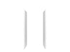 Sterling Traverse 34" x 72-1/4" Vikrell shower end wall set - White