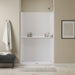 Sterling 72520100 Traverse 48" x 34" Vikrell® Shower, Center Drain, White