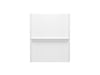 Sterling Traverse 60" Vikrell shower back wall - White