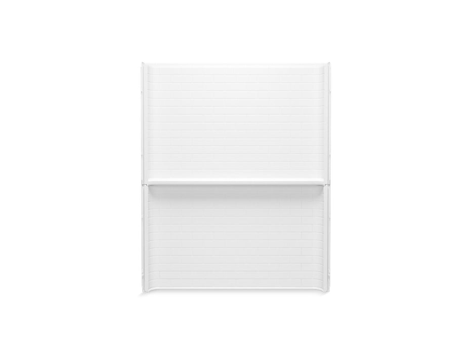 Sterling Traverse 60" Vikrell shower back wall - White