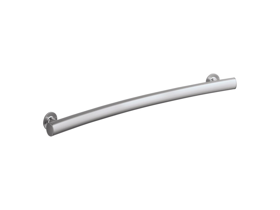 Sterling28"curvedgrabbar - Matte Silver