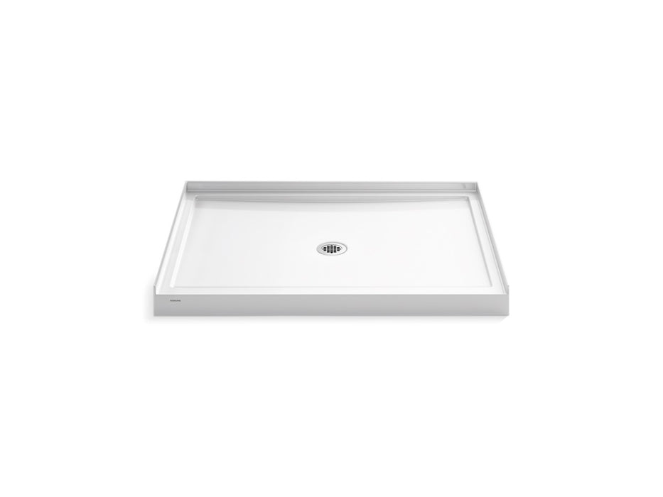 Sterling GUARD+ 50" x 38" shower base, center drain - White