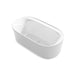 Sterling Spectacle 65-3/4" x 34" freestanding bath - White