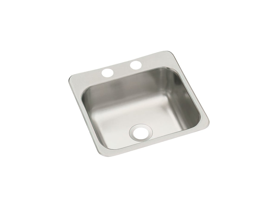 Sterling Secondary Sink 15" top-mount single-bowl bar sink