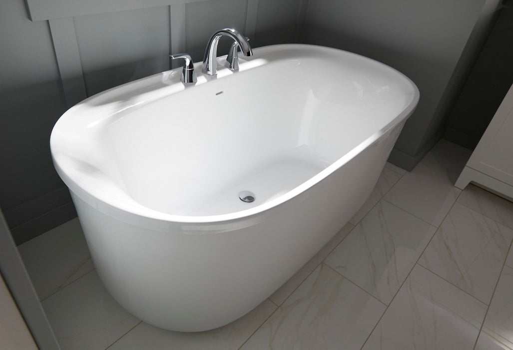 Sterling Medley Deck-mount bath faucet trim - Polished Chrome