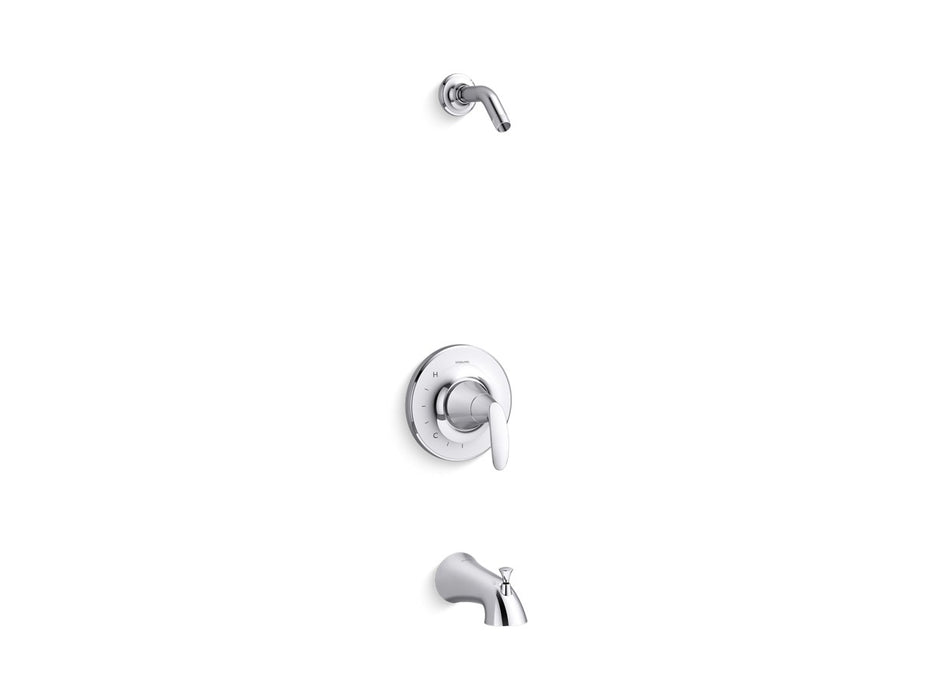 Sterling Valton Rite-Temp bath and shower faucet trim set, without showerhead - Polished Chrome