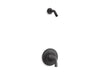 Sterling Medley Rite-Temp shower trim set, without showerhead - Matte Black