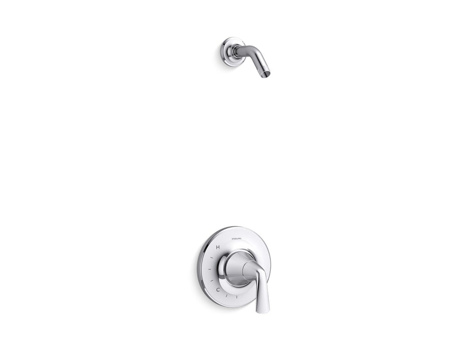 Sterling Medley Rite-Temp shower trim set, without showerhead - Polished Chrome