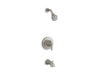 Sterling Medley Rite-Temp bath and shower faucet trim set, 1.75 gpm - Vibrant Brushed Nickel
