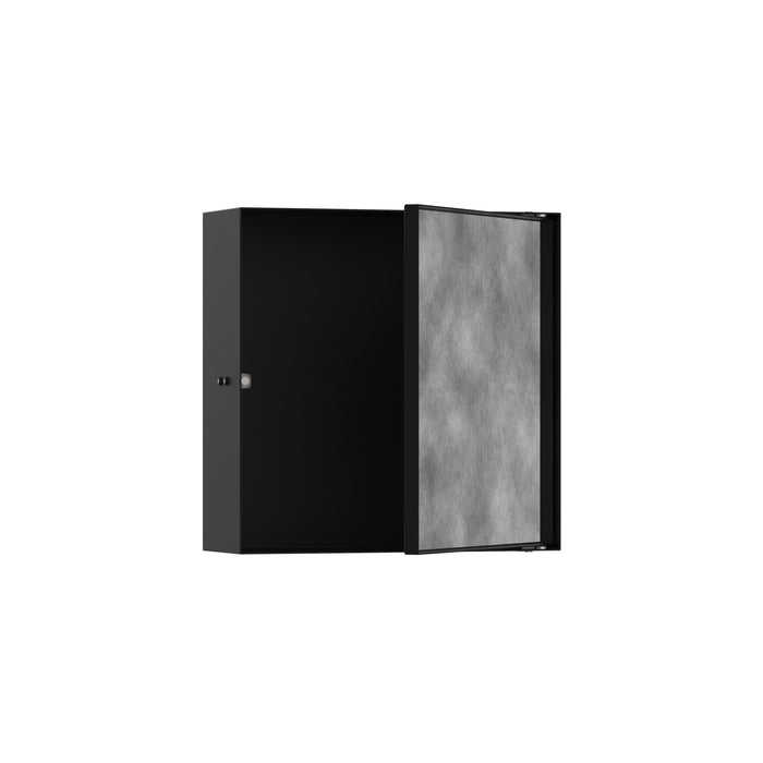 hansgrohe XtraStoris Rock Wall Niche with Tileable Door 12"x 12"x 4"