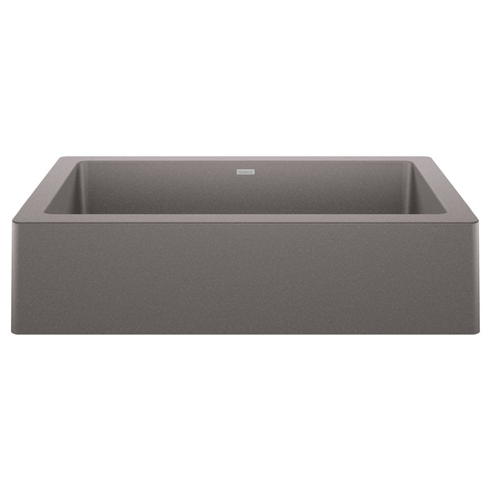 BLANCO 526540 Vintera 30" Super Single Apron Farmhouse Sink - Metallic Gray