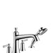 hansgrohe Joleena 4-Hole Roman Tub Set Trim with 1.75 GPM Handshower