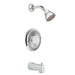 Moen T183EP Chateau Collection Posi-Temp Pressure Balanced Tub and Shower Trim in Chrome
