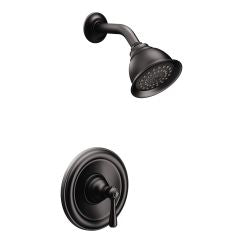 Moen T2112 Kingsley Collection Single Handle Posi-Temp Pressure Balanced Shower Trim in Wrought Iron