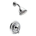 Moen T2122 Traditional Single Handle Pressure Balanced Shower Trim in Chrome