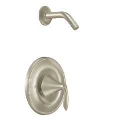 Moen T2132NH Eva Handle Posi-Temp Trim Kit in Brushed Nickel