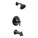 Moen T2183EP Dartmoor Pressure Balanced Tub and Shower Trim with 1.75 GPM Shower Head in Oil Rubbed Bronze