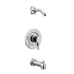 Moen T2663NH Vichy Shower Trim Package and Posi-Temp Pressure Balancing Valve Technology - Less Shower Head and Valve in Chrome