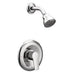 Moen T2802 Method Single Handle Posi-Temp Pressure Balanced Shower Trim with Shower Head in Chrome