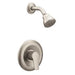 Moen T2802 Method Single Handle Posi-Temp Pressure Balanced Shower Trim with Shower Head in Brushed Nickel