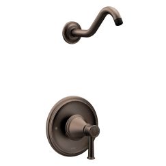 Moen T3312 Belfield Shower Trim Package with Moentrol Pressure Balancing Valve Technology - Less Shower Head in Oil Rubbed Bronze