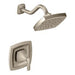 Moen T3692 Voss Single Handle 1-Spray Moentrol Shower Faucet Trim Kit with Valve in Brushed Nickel