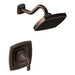 Moen T3692 Voss Single Handle 1-Spray Moentrol Shower Faucet Trim Kit with Valve in Oil Rubbed Bronze