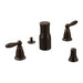 Moen T5225 Brantford Two Handle Bidet Faucet Trim Kit with Valve in Oil Rubbed Bronze