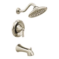 Moen T5503 Wynford Single Handle 1-Spray Moentrol Tub and Shower Faucet Trim Kit in Polished Nickel
