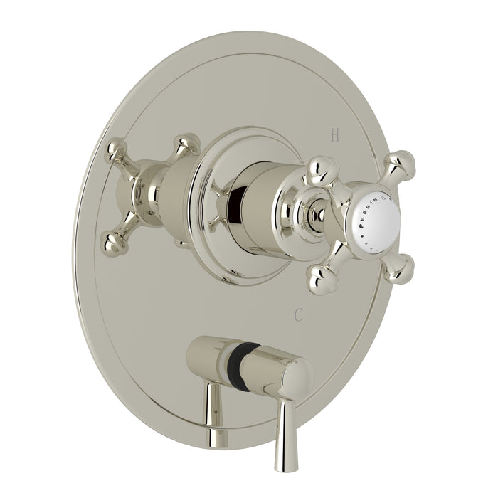 Perrin & Rowe U.2710N Georgian Era 1/2" Pressure Balance Trim With Diverter