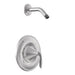 Moen T62132NH Eva Single Handle Posi-Temp Pressure Balanced Shower Trim in Chrome
