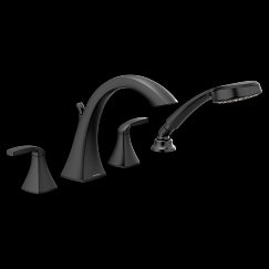 Moen  Two-Handle Roman Tub Faucet Includes Hand Shower