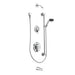 Moen T8343NH Posi-Temp Pressure Balanced Tub and Shower Trim with 2.5 GPM Hand Shower, Slide Bar and Tub Spout in Chrome