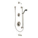 Moen T8343NH Posi-Temp Pressure Balanced Tub and Shower Trim with 2.5 GPM Hand Shower, Slide Bar and Tub Spout in Classic Brushed Nickel