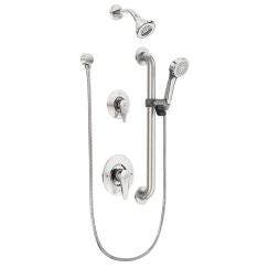 Moen T9342GBM15 Commercial Posi-Temp Transfer All - Metal Trim Kit - 1.5 GPM in Chrome/Stainless
